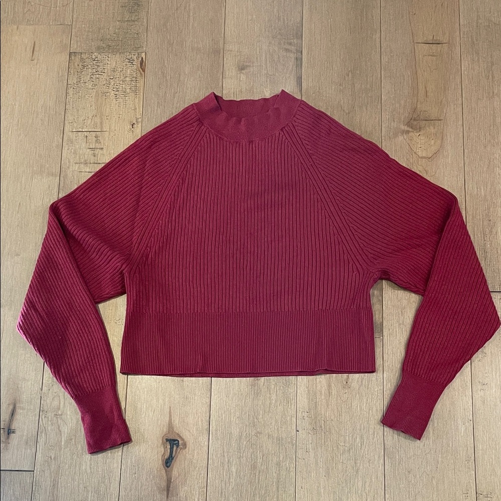 RW&CO. Red Crew Neck Sweater